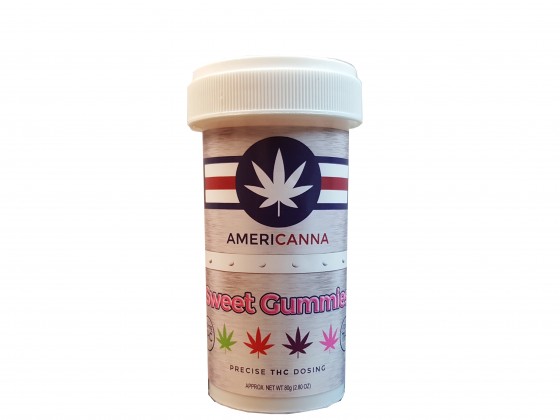 Americanna Sweet Gummie Leafs 100mg