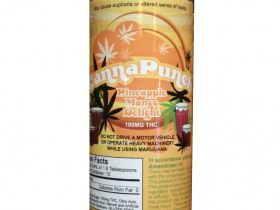 Canna Punch Pineapple Mango 100mg